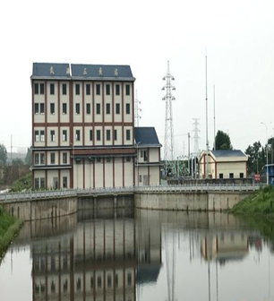 常青泵站二期土建工程，攔污柵橋、撈草機(jī)