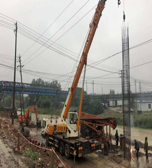 湯遜湖泵站進水港綜合整治工程一標